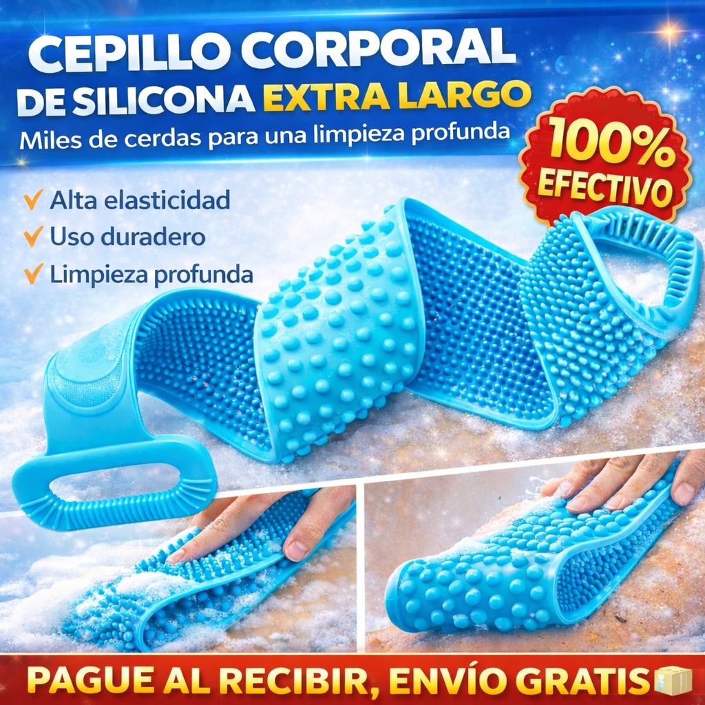 CEPILLO EXFOLIANTE PARA BAÑO ( 2X1 )